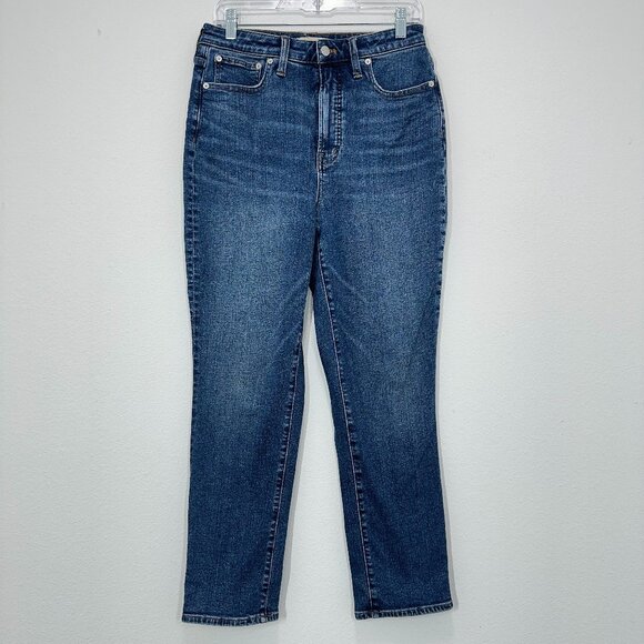 Madewell Denim - Madewell Size 28 Curvy Perfect Vintge Medium Wash Straight Leg Jean Casual NWOT